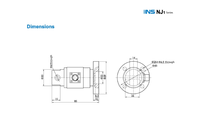 Ns-Nj1 Static Torque Sensor/ Load Cell/Force Sensor/Torque Measurement/Static Torque Sensor/ Digital Output/Analog Output/Stainless Steel/Ce/RoHS