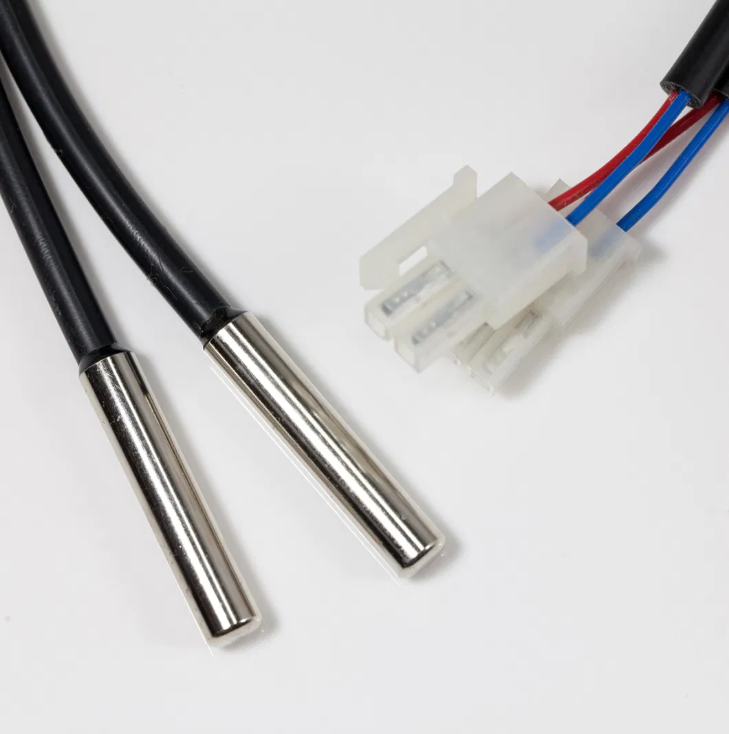 Straight Tubular Metal or Plastic House Ntc Thermistor Sensor for HVAC