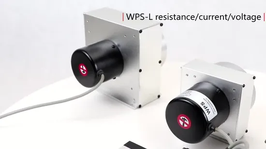 Factory Supply 1000mm Draw Wire Transducer Electronic String Potentiometer Pull Rope Position Sensor