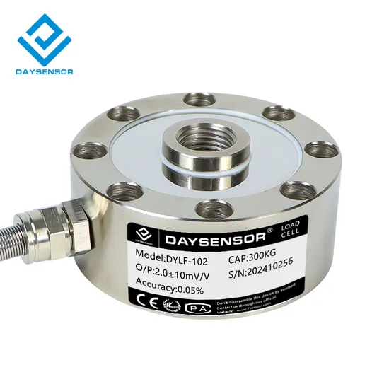 100~250t Pancake Tension Compression Load Cell Donut 150t Load Cell 
