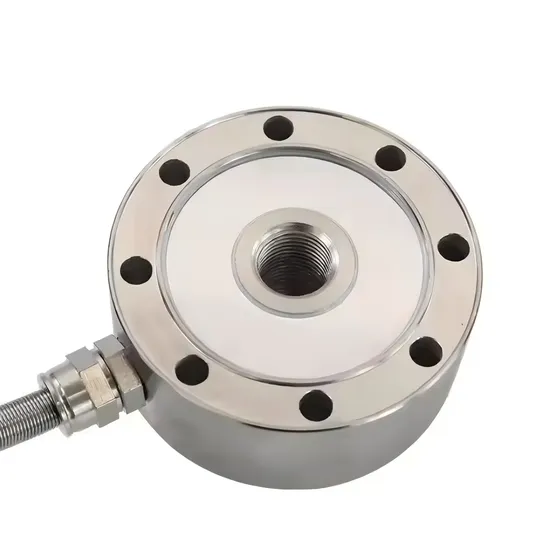 Wheel Shape Load Cell Spoke Compression Tension Force Sensor 500 Kg 1/5/10/100/500 Ton Pancake Pressure Conductor High Precision 