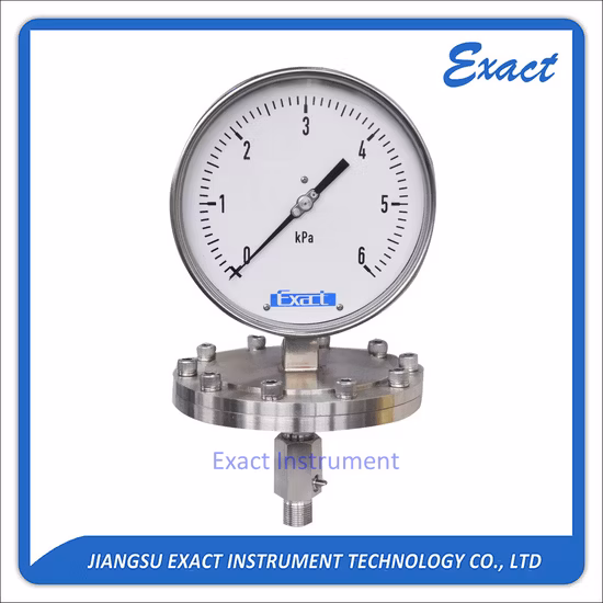 Diaphram Pressure Gauge for Low Pressure Measurement