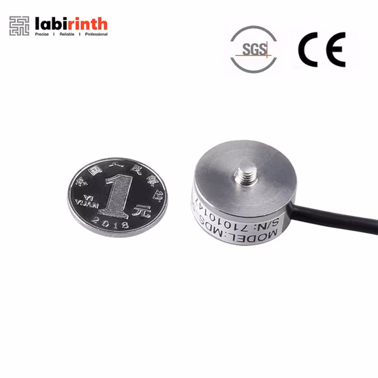 Mds Stainless Steel Micro Button Type Load Cell Round Compression Mininature Weight Sensor for Force Measurement